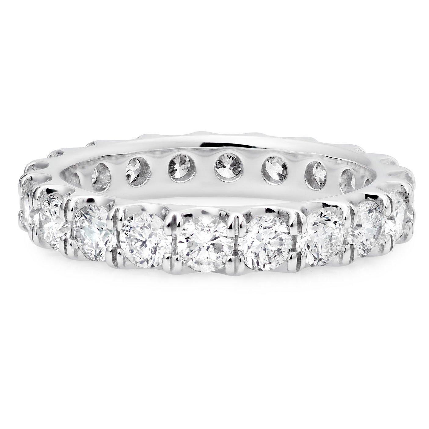 Loupe Icons Diamond Wedding Ring in Platinum