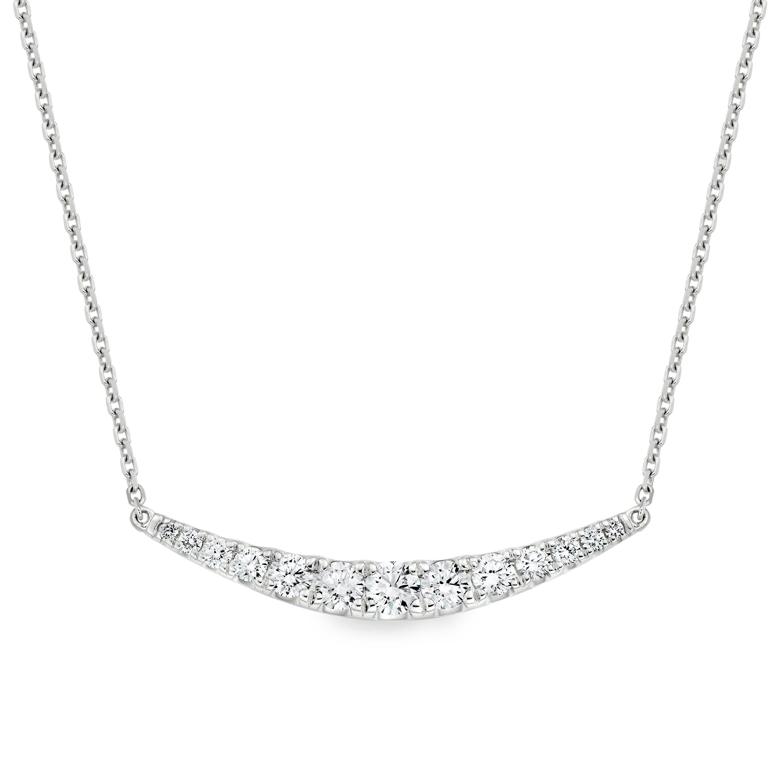 Loupe Confection Diamond Necklace in 18ct White Gold