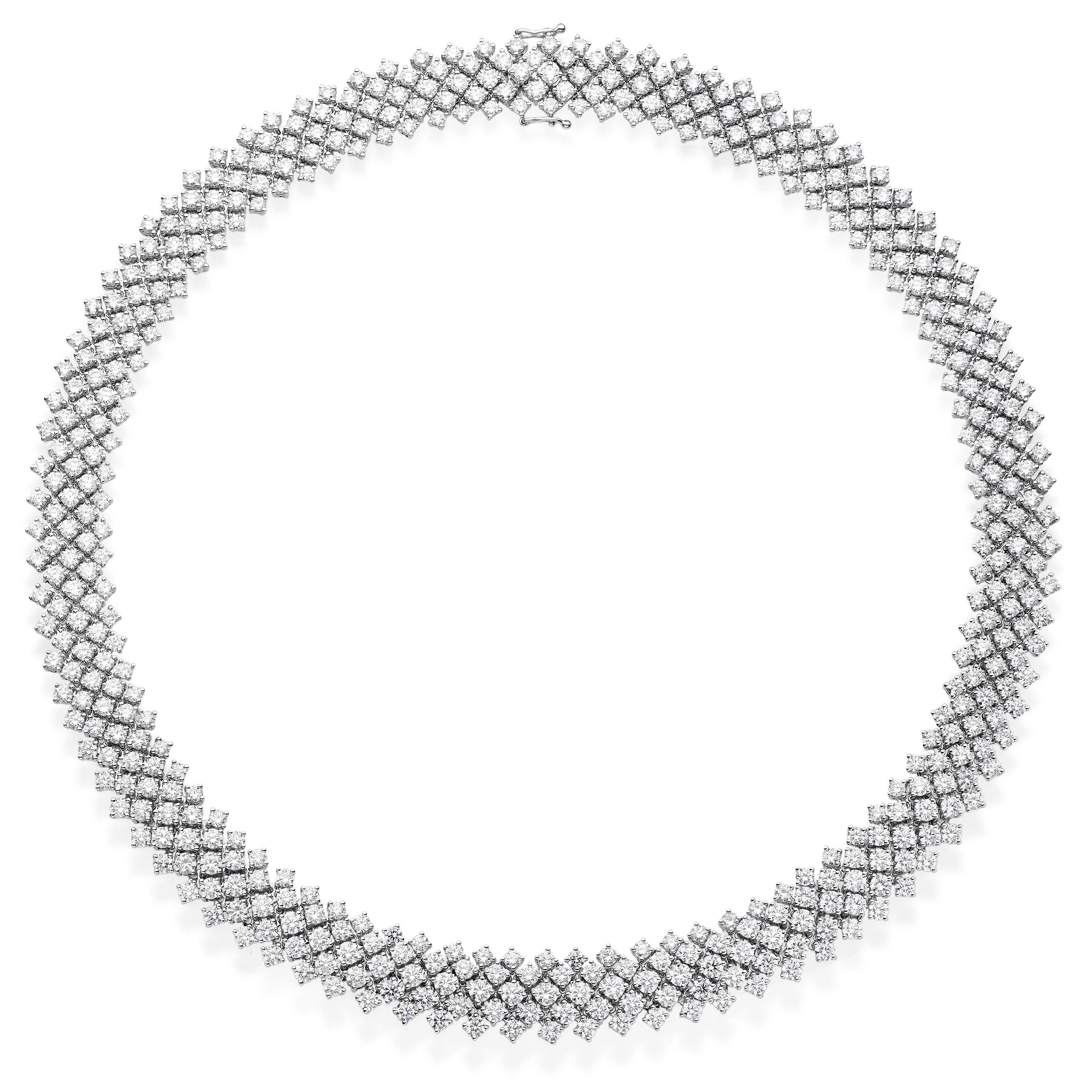 Loupe Delectables Diamond Collarette in 18ct White Gold
