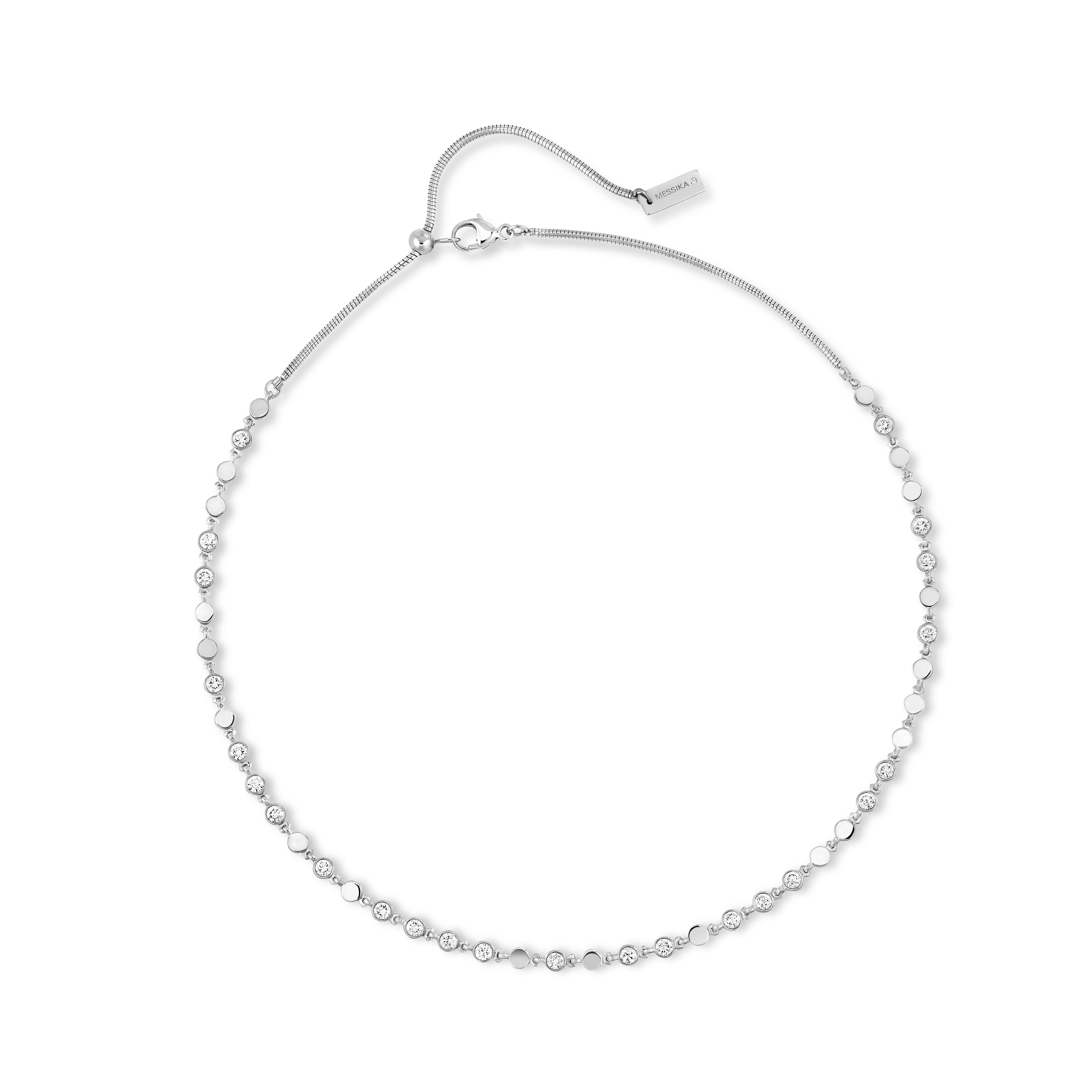 Messika D-Vibes 18ct White Gold Diamond Necklace