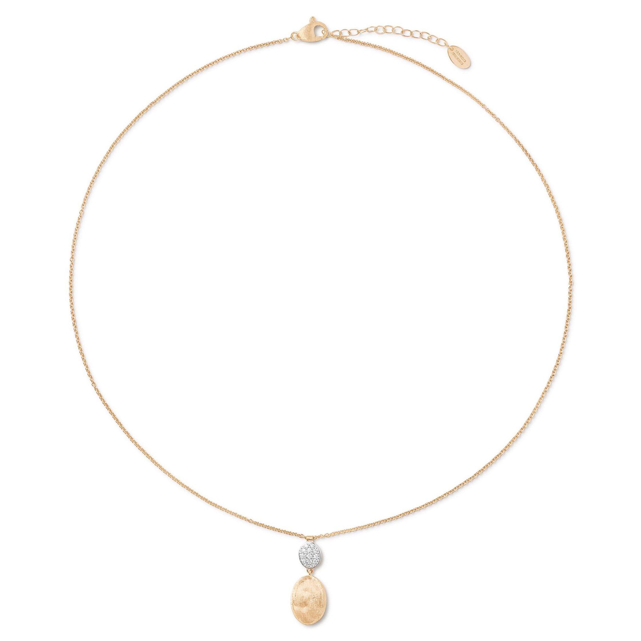 Marco Bicego Siviglia 18ct Yellow Gold Diamond Pendant