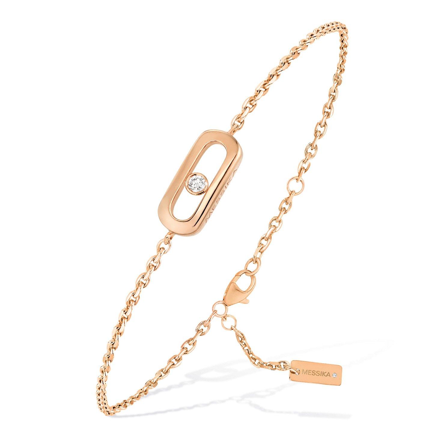 Messika Care(s) 18ct Pink Gold Diamond Bracelet