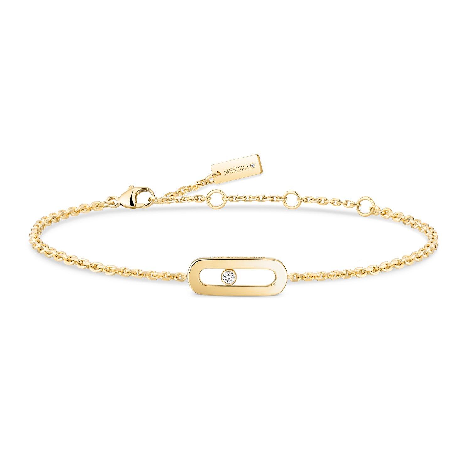 Messika Move Diamond Bracelet in 18ct Yellow Gold