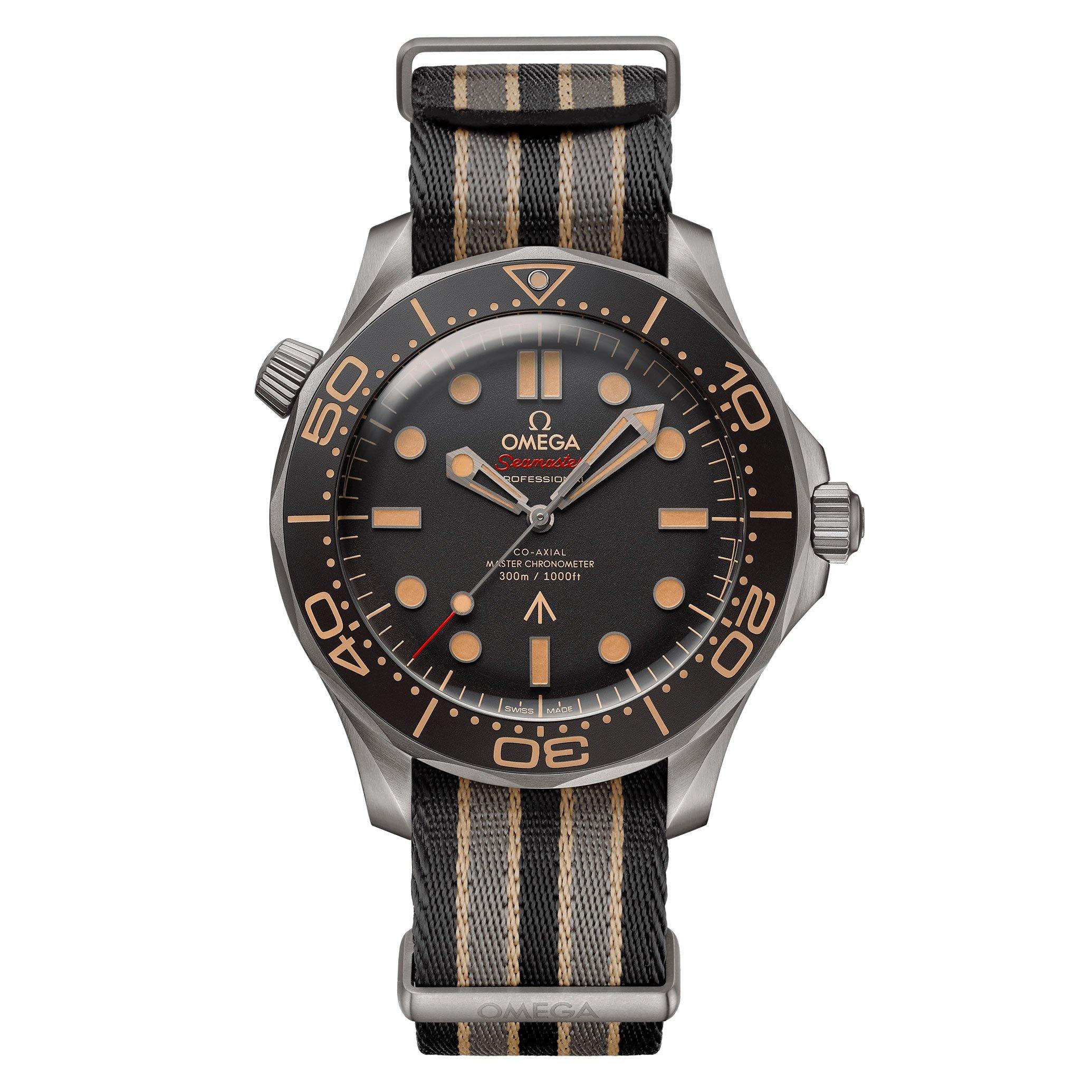 OMEGA Seamaster Diver 300M James Bond 007 42mm Titanium Automatic Men's Watch