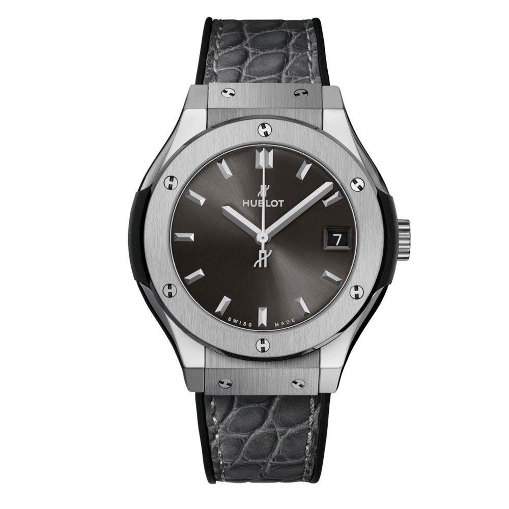 Hublot Classic Fusion 33mm Titanium Ladies Watch