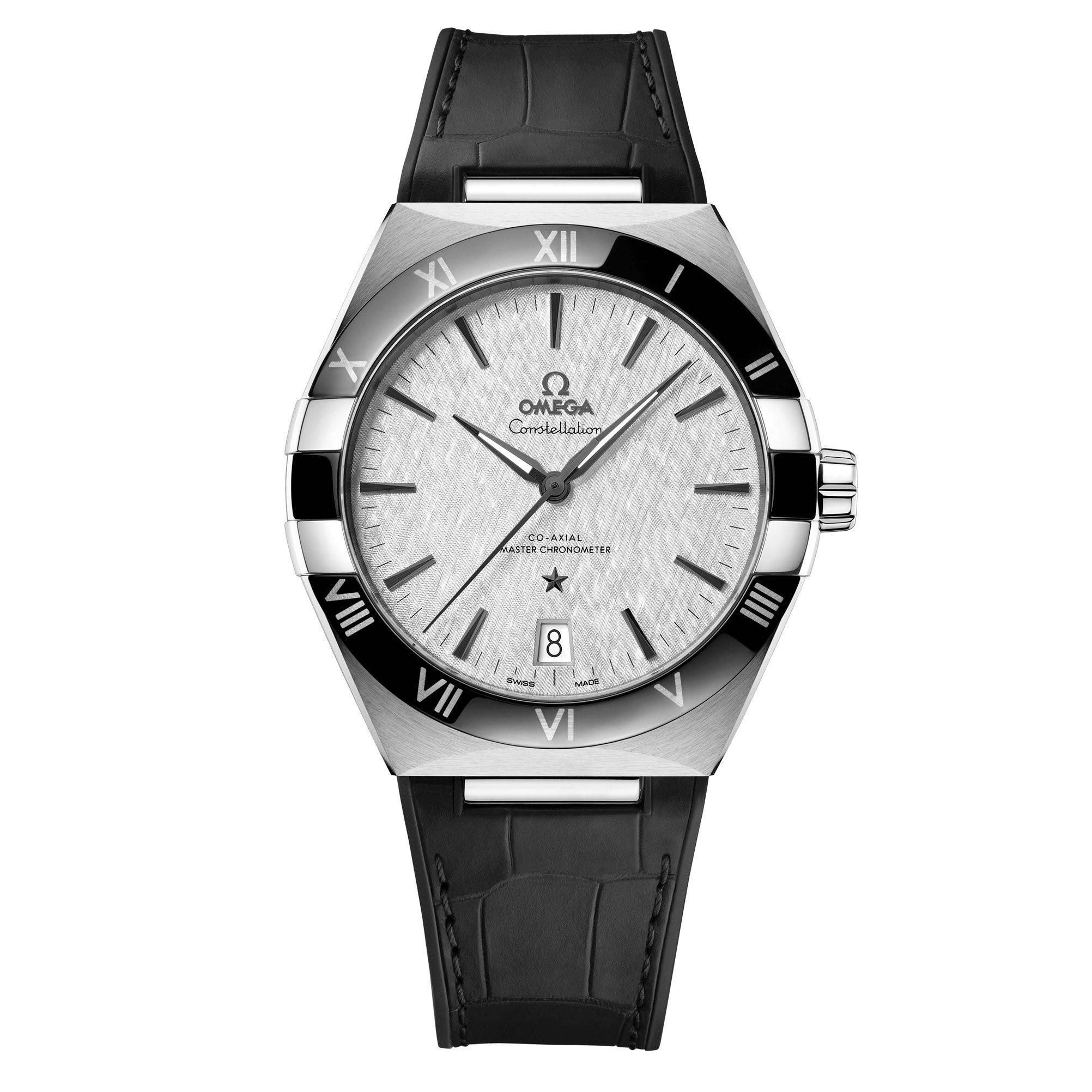 Omega constellation stainless 2024 steel men's watch