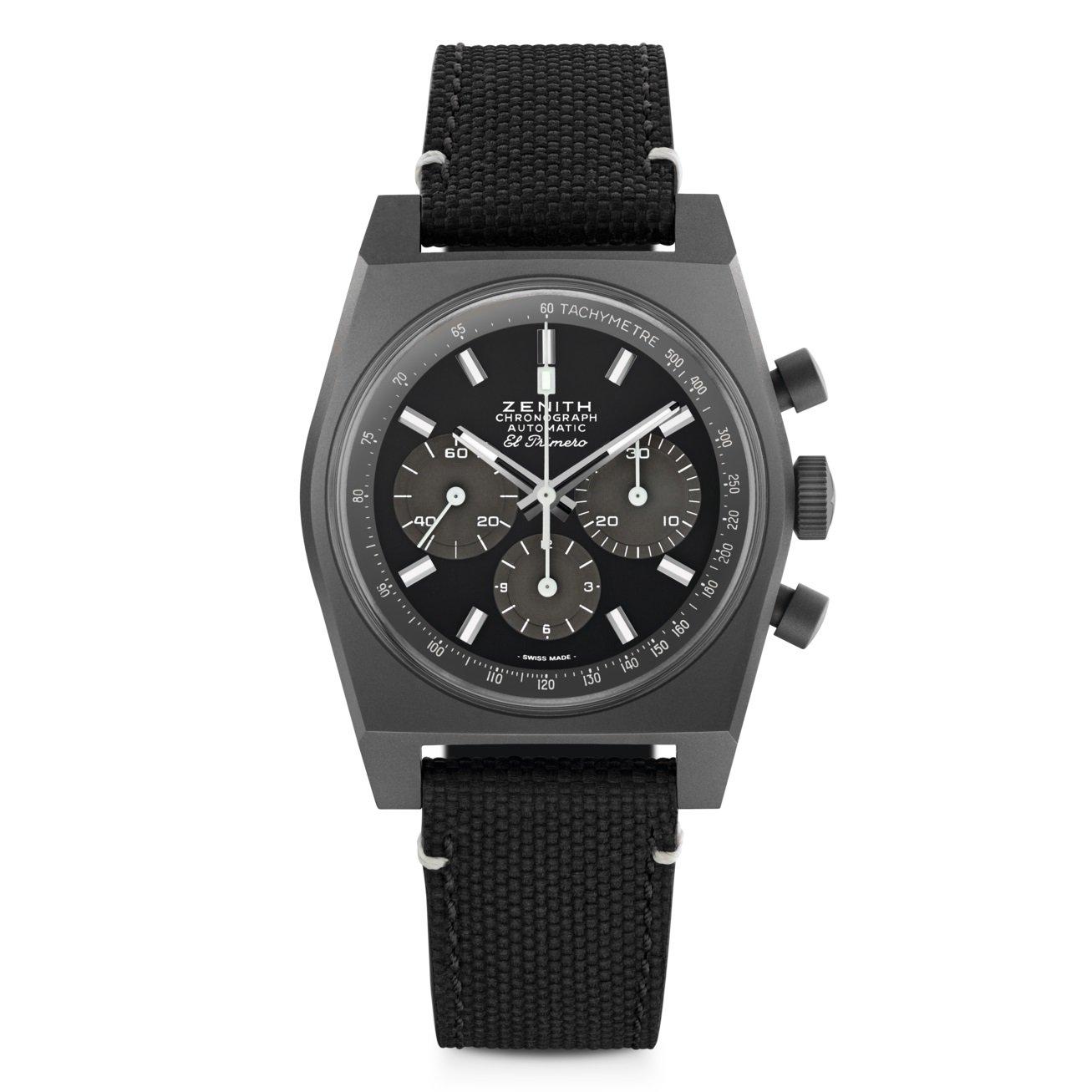 ZENITH Chronomaster Revival Shadow 37mm Titanium Automatic Watch