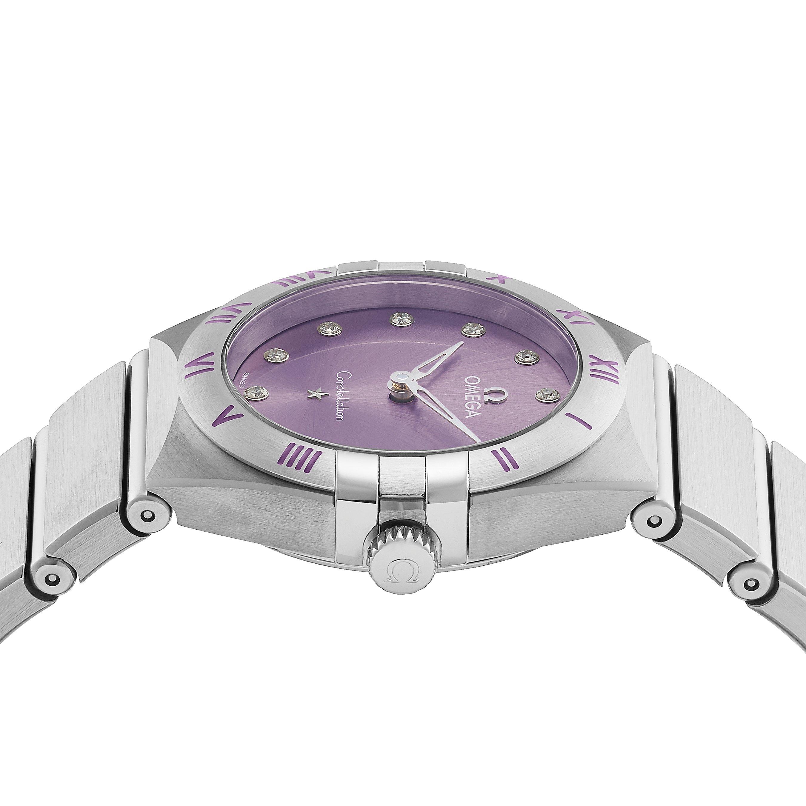 OMEGA Constellation Quartz 28mm Stainless Steel Steel Ladies Watch 