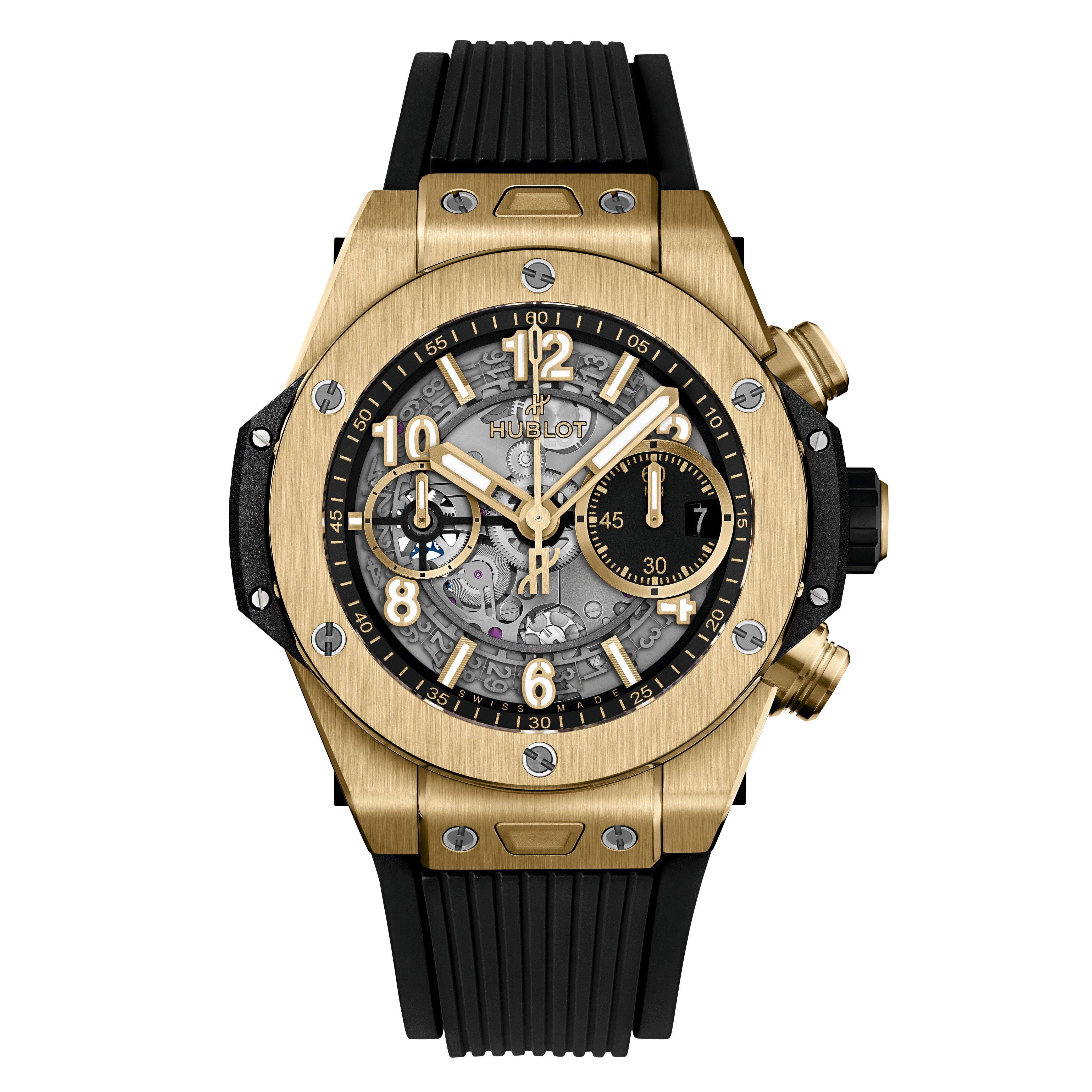 Hublot Big Bang UNICO 18ct Yellow Gold Chronograph Watch 42 mm