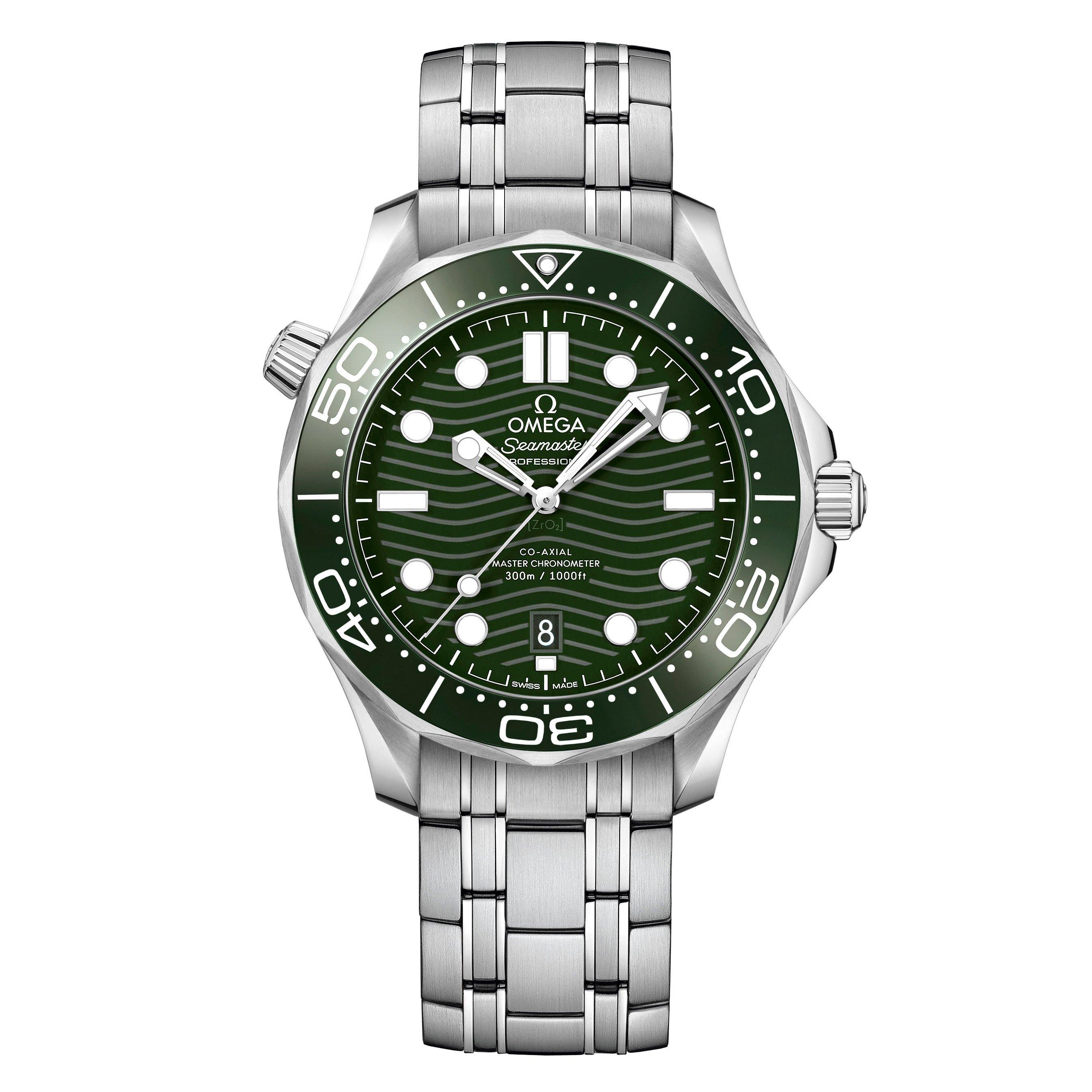 Omega seamaster deals stainless steel