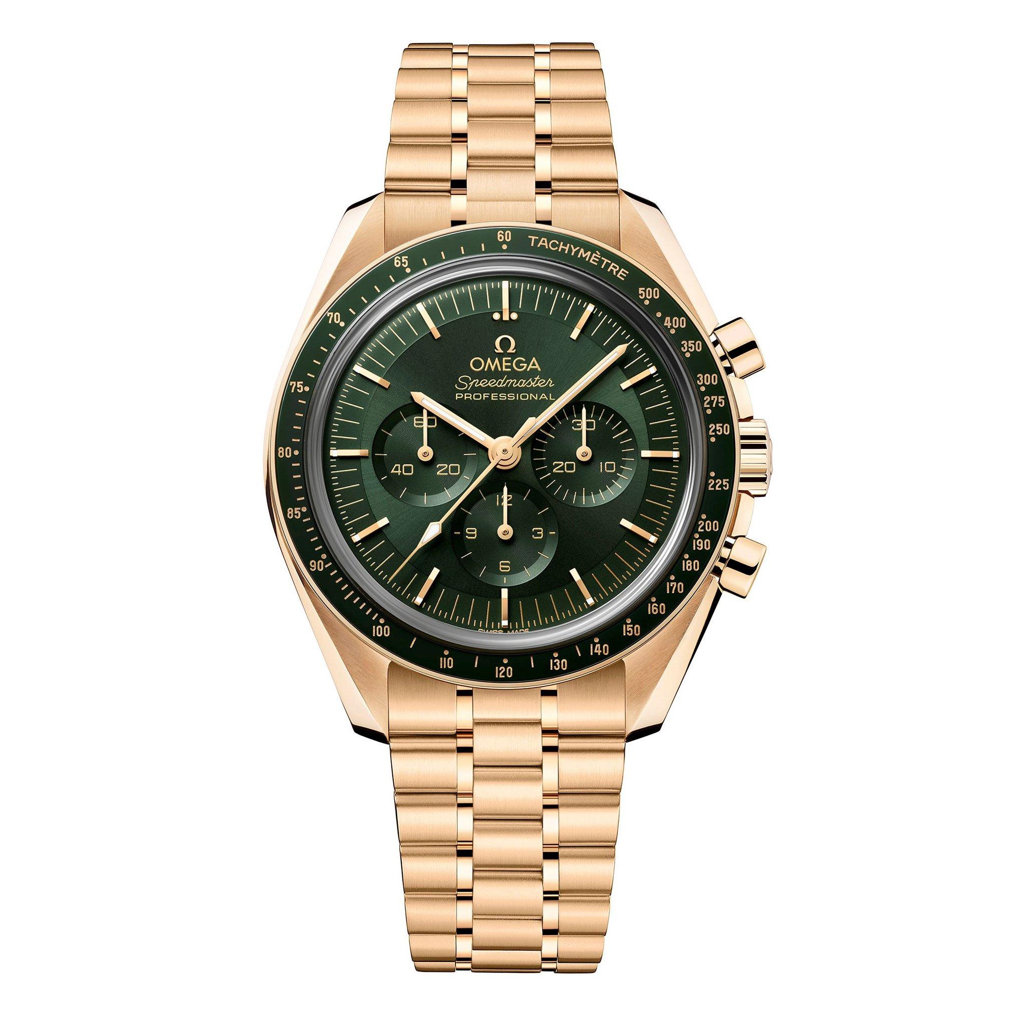 OMEGA Speedmaster Moonwatch Professional CoAxial Master Chronometer Chronograph Moonshine™ Gold Men’s Watch