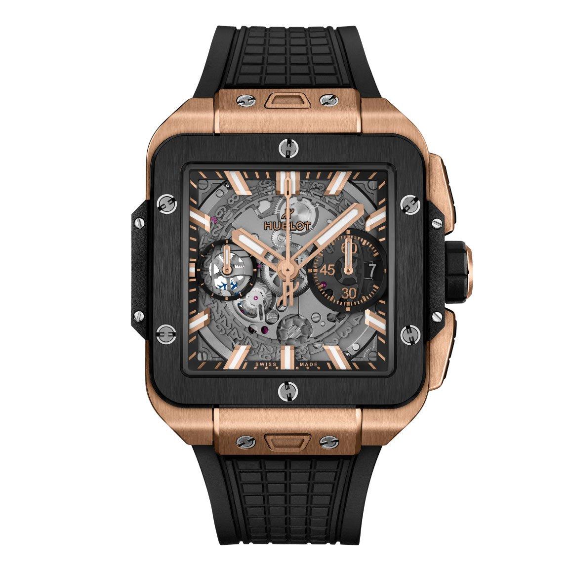 Square Bang Unico Titanium Ceramic Chronograph Automatic Watch