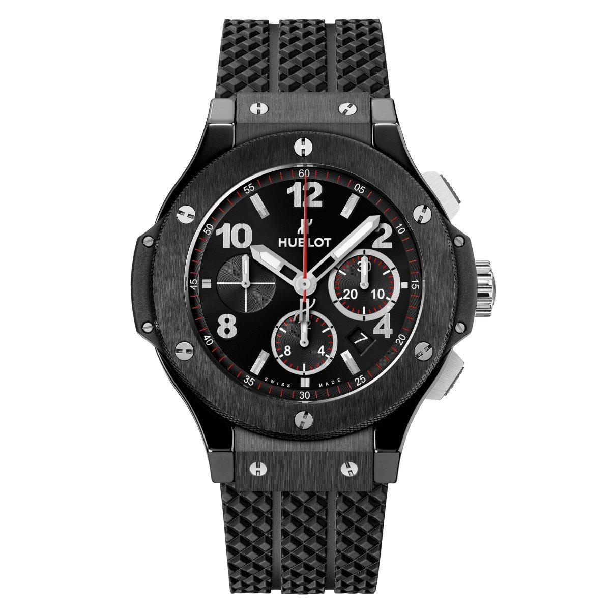 Black hublot watch discount