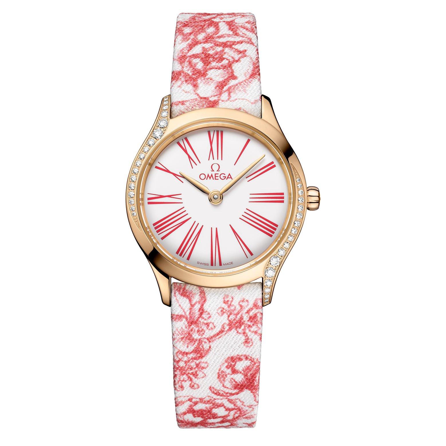 OMEGA De Ville Mini Tresor 26mm Diamond Ladies Watch