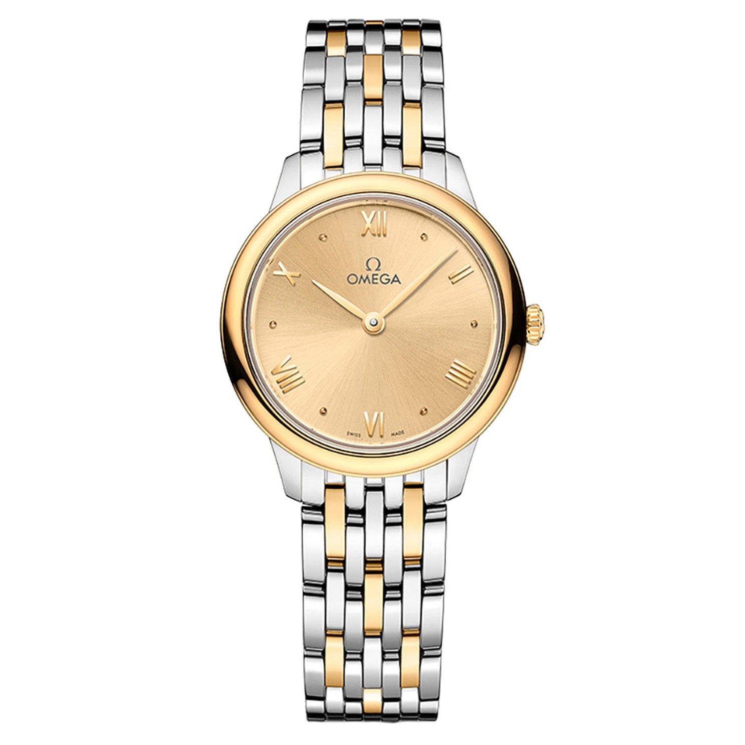 OMEGA De Ville Prestige Quartz Steel Ladies Watch