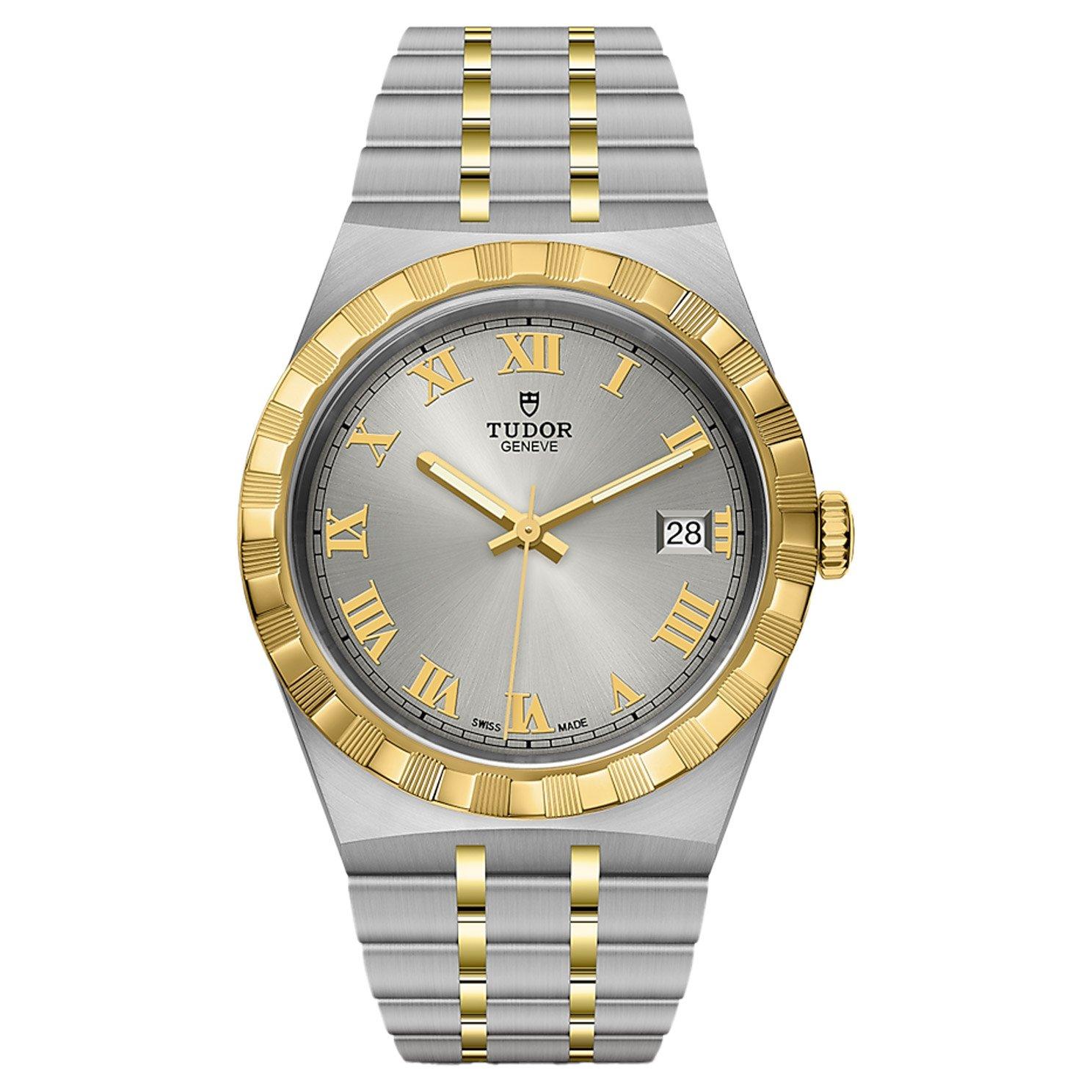 TUDOR Royal 38mm Stainless Steel and Yellow Gold Automatic Watch