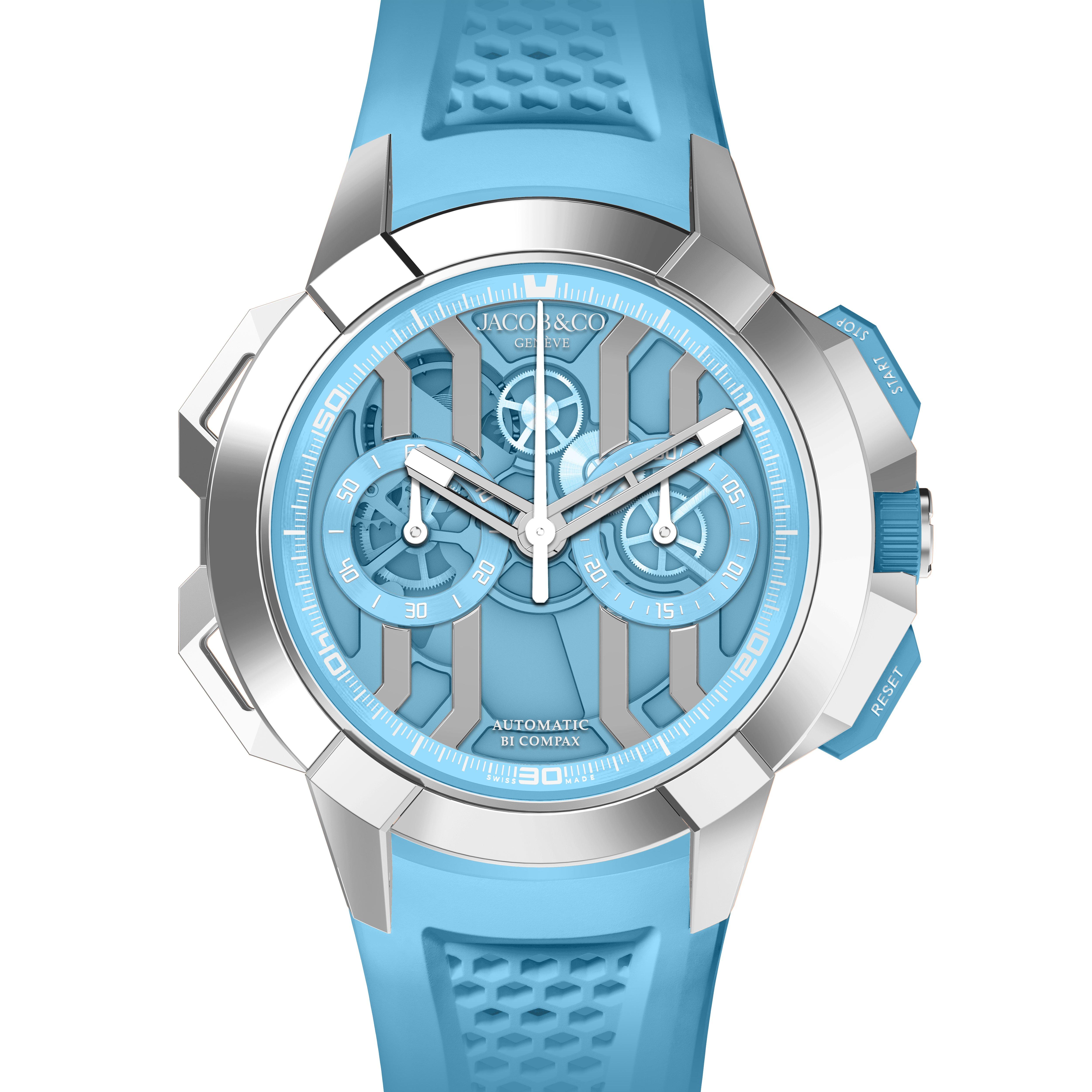 Jacob & Co. Epic X Chrono 44mm Titanium Chronograph Automatic Men's Watch