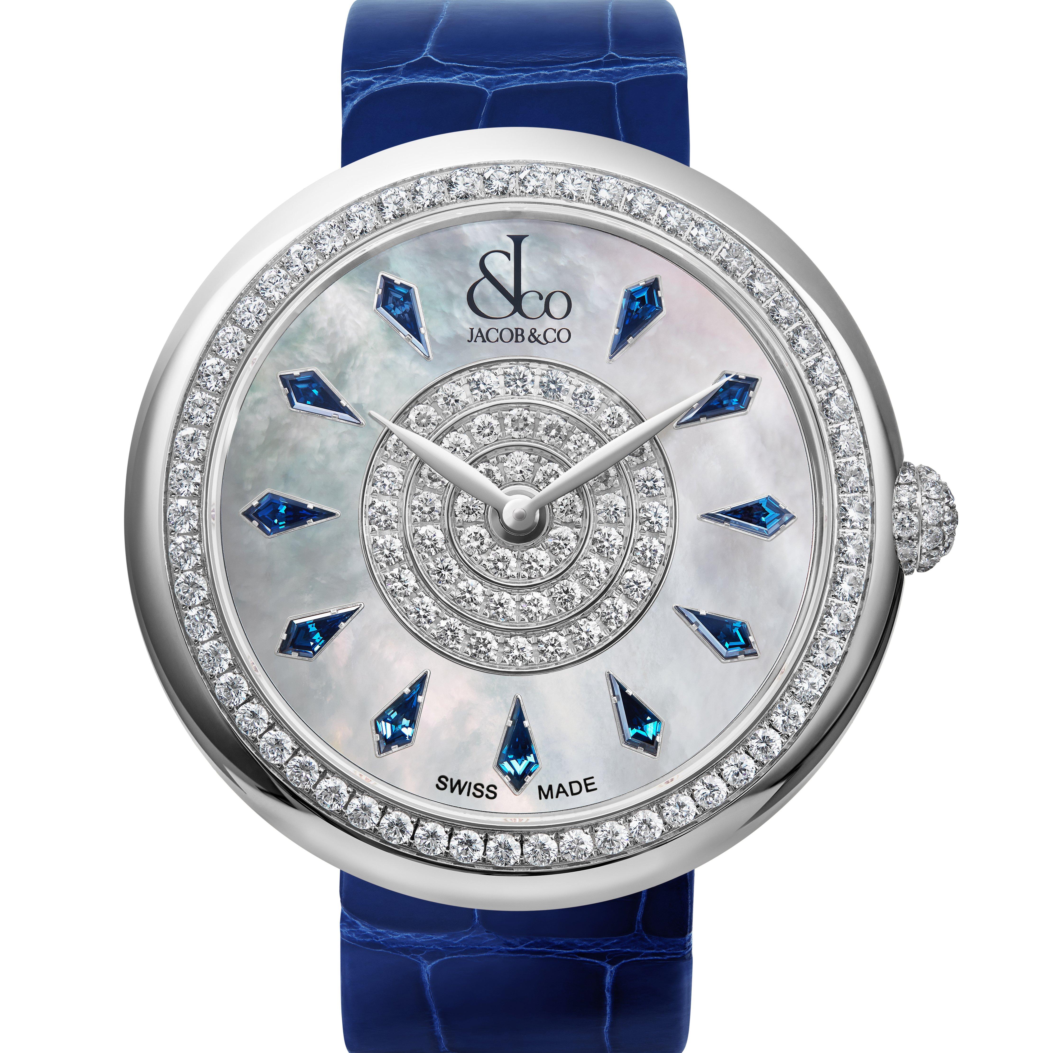 Jacob & Co. Limited Edition Brilliant 38mm Blue Sapphire Diamond Ladies Watch
