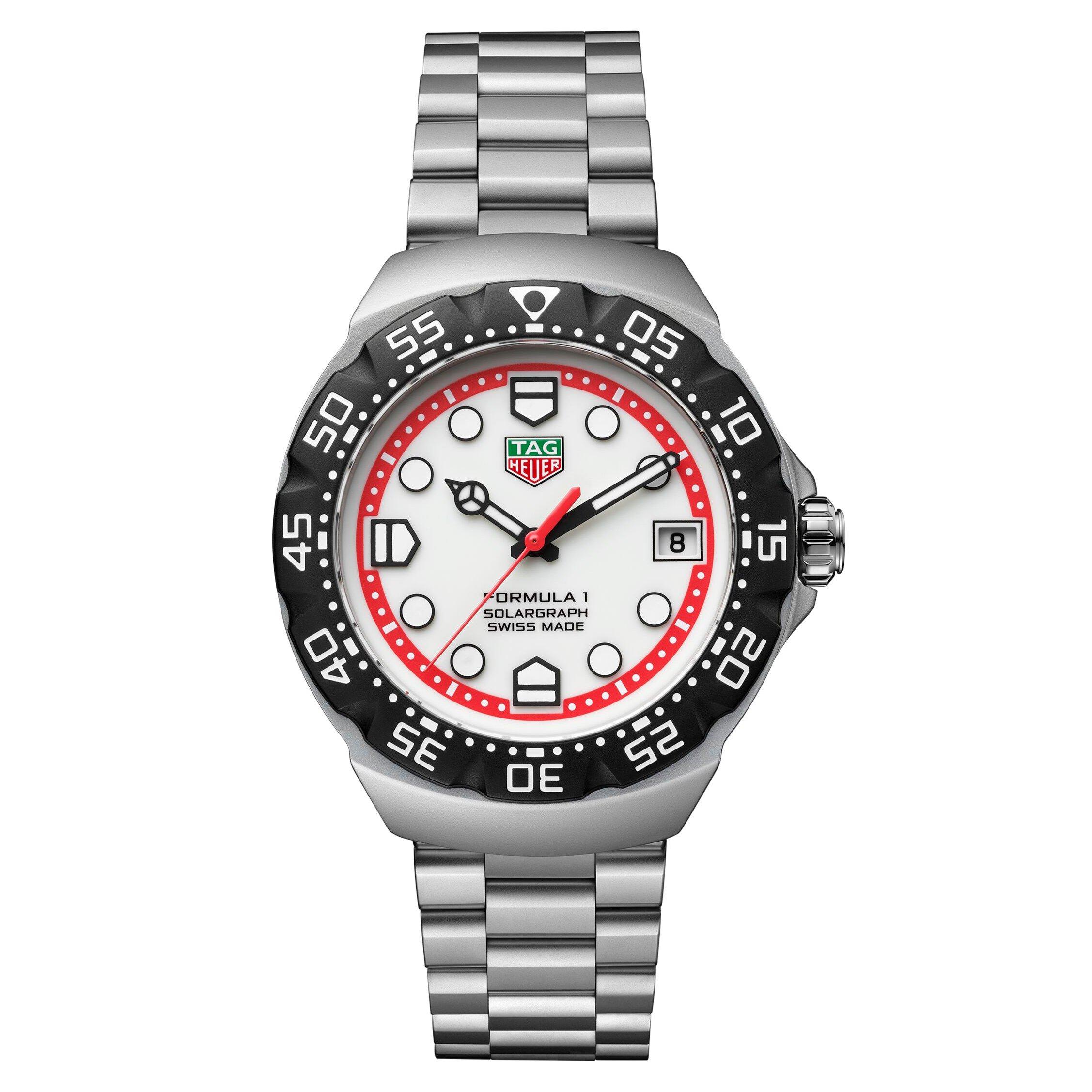 TAG Heuer Formula 1 Solargraph Stainless Steel Watch