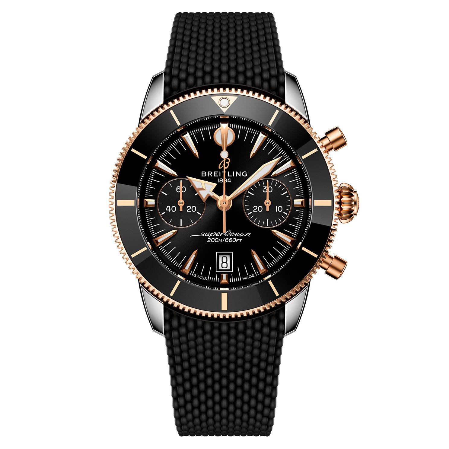 Breitling Superocean Heritage B01 Chronograph 42mm 18ct Rose Gold Men's Watch
