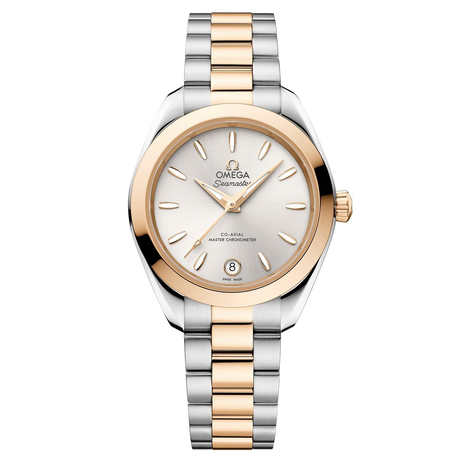 OMEGA Seamaster Aqua Terra 150M 30mm 18K Moonshine Gold Automatic Ladies Watch
