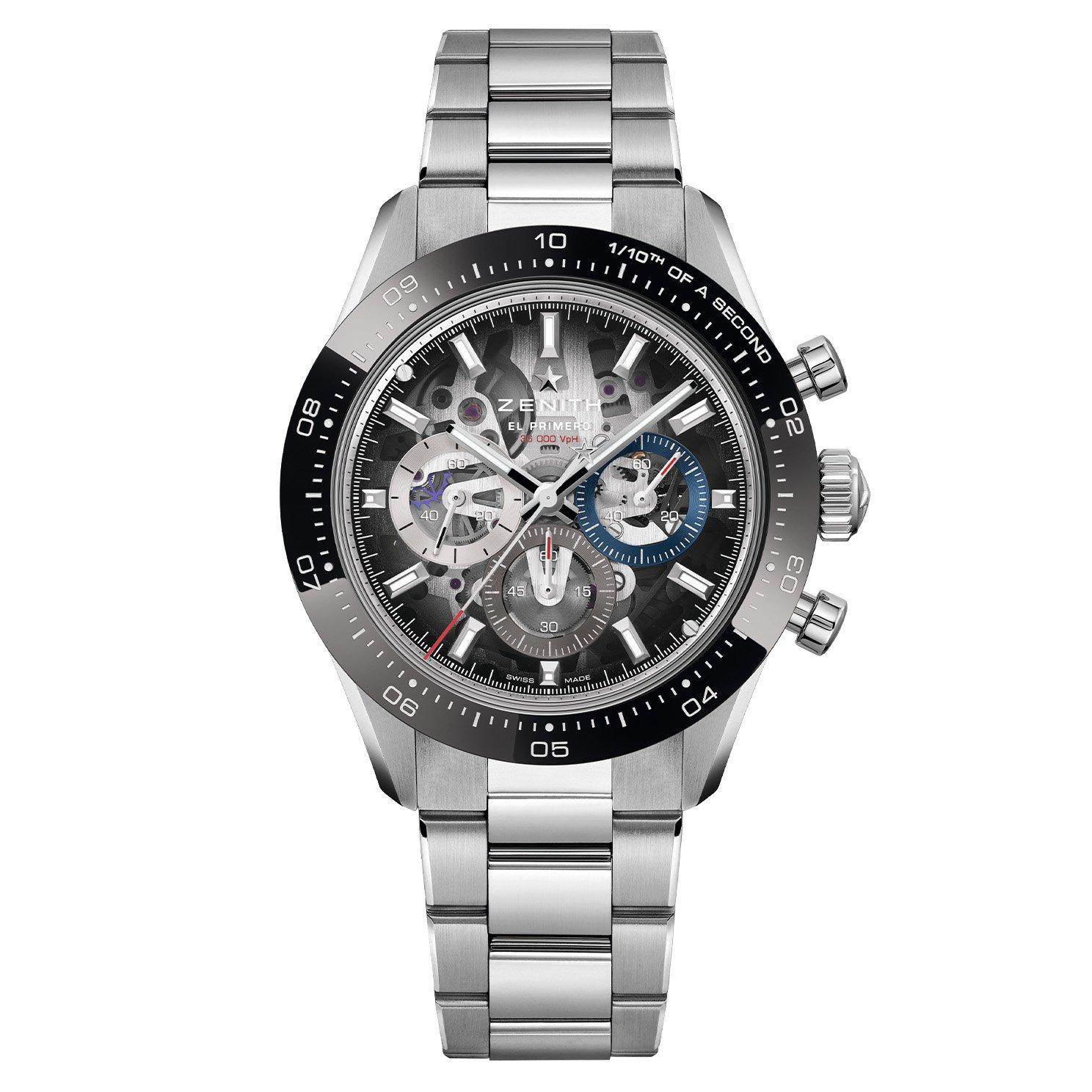 ZENITH Chronomaster Sport 41mm Ceramic Green Rubber Strap