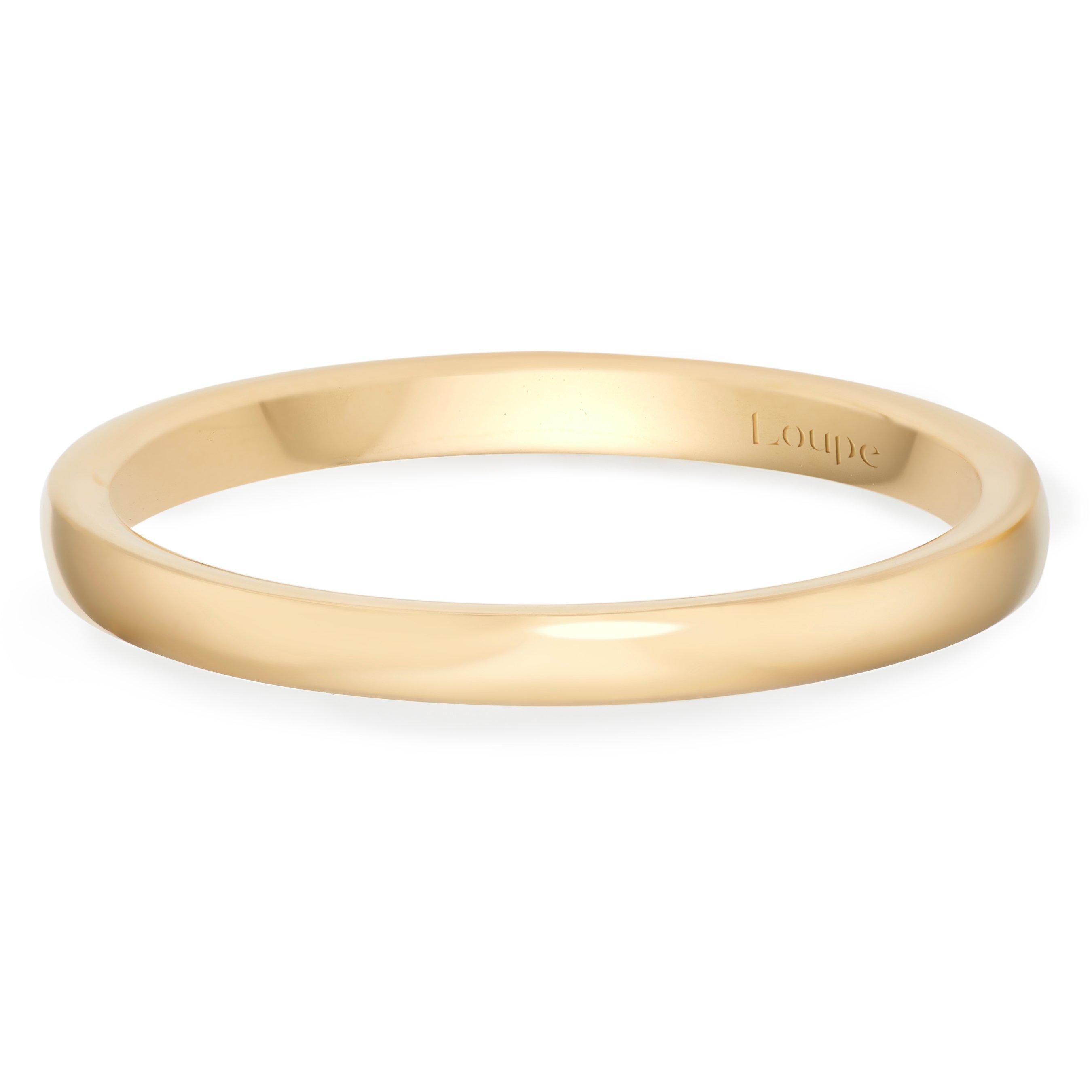 Loupe Icons Wedding Ring in 18ct Yellow Gold | LOU-0125854 | Loupe