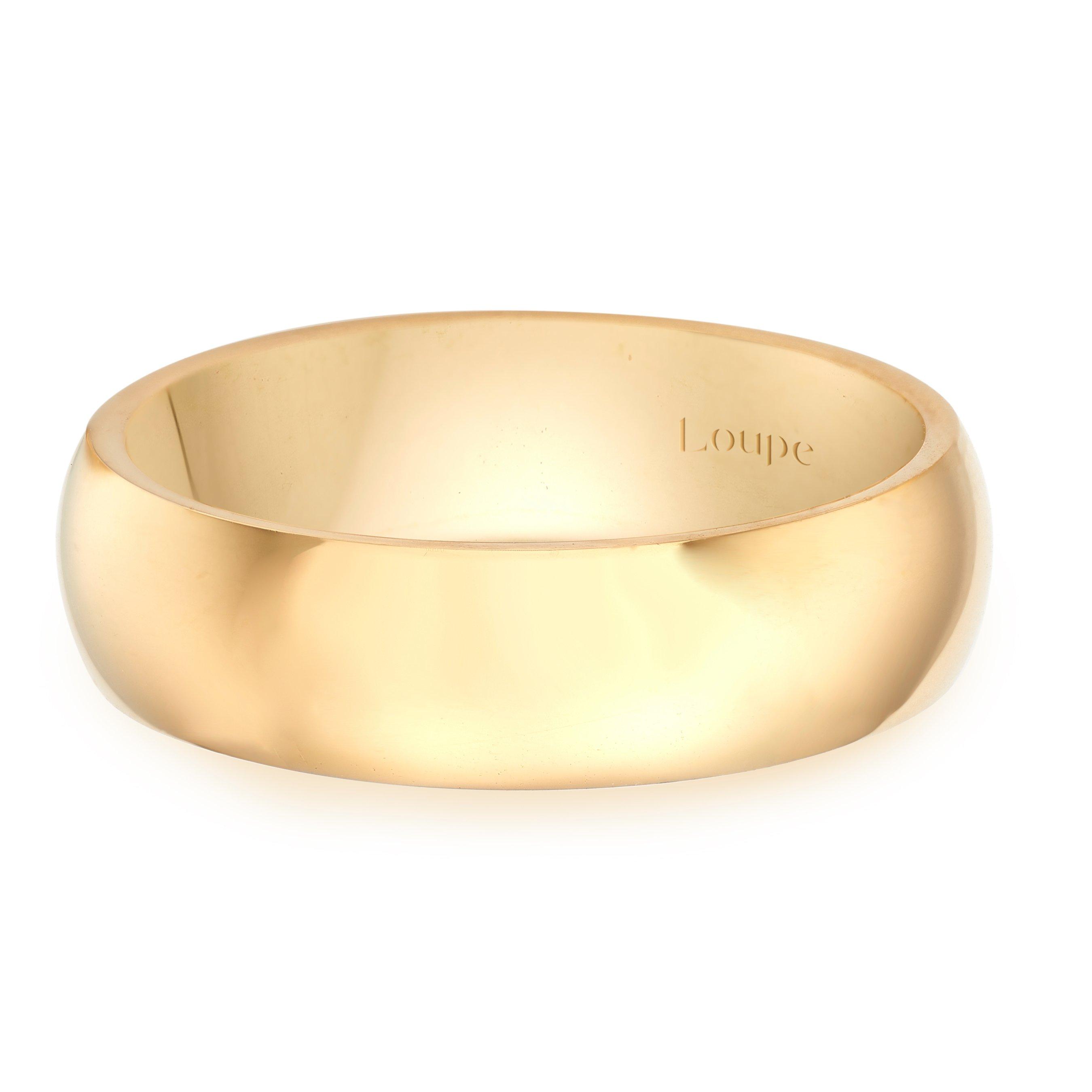 Loupe Icons Wedding Ring in 18ct Yellow Gold